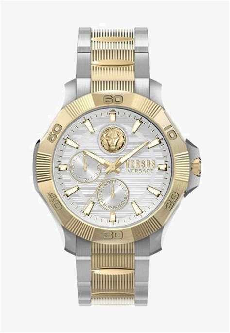 versace uhr silber gold